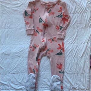 Carter's Pink Butterfly Baby Sleeper size 24m
